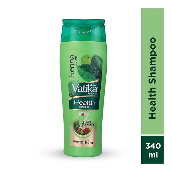 Netmeds | Dabur Vatika Health Shampoo - Henna & Amla 340 ml
