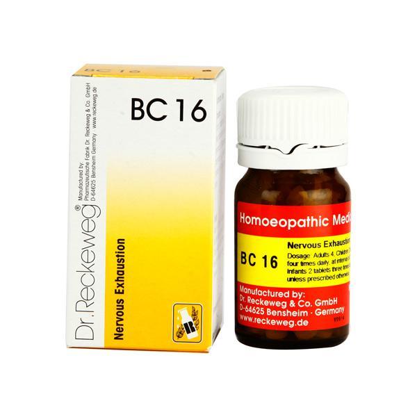 Dr. Reckeweg BC 16 Tablet 20 gm - Speciality Medicine