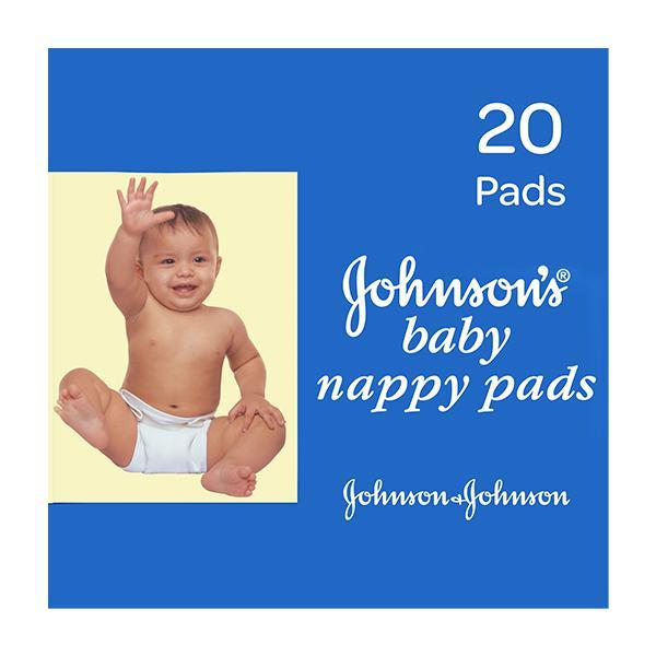 Johnson's Baby Nappy Pad 20's - Diapers & Wipes