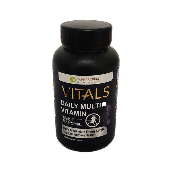 Pure Nutrition Vitals Daily Multi Vitamin Tablet 60's - Multi-Vitamins