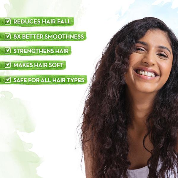 Mamaearth Onion Shampoo for Hair Fall Control and Hair Growth with Onion and Plant Keratin 650 ml - Shampoos