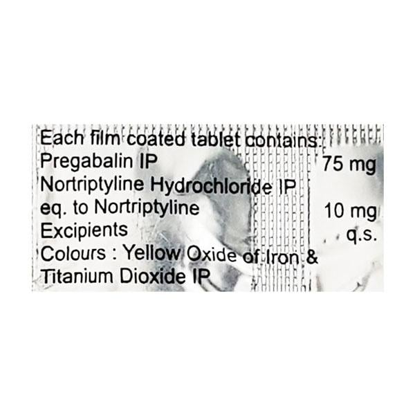 Pregaloy NT Tablet 10'S - Neuropathic Pain-Dru
