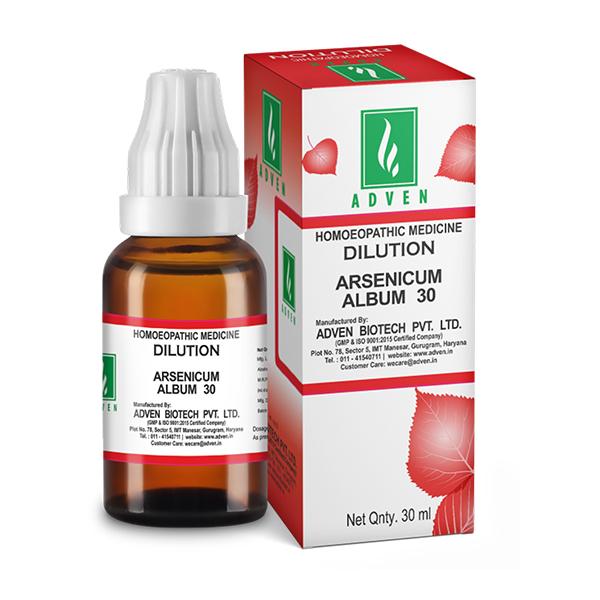 Adven Dilution Arsenicum Album 30 Liquid 30 ml