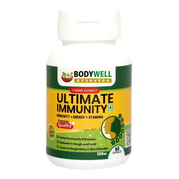 Netmeds | Bodywell Ultimate Immunity 500 mg Capsule 60's