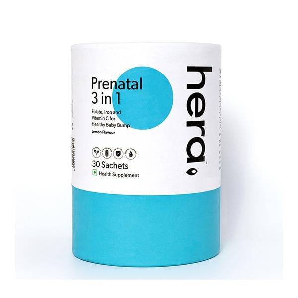 Hera Prenatal 3 in 1 Sachet 30's - Women Health