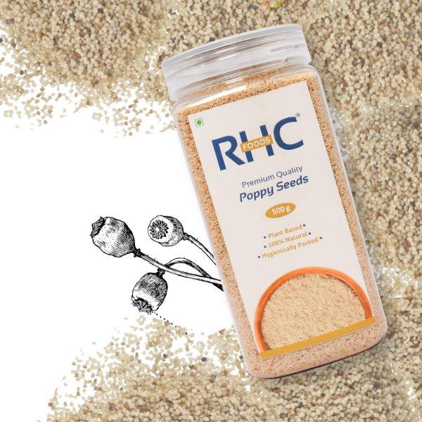 Rusan RHC Food Premium Quality Poppy Seeds 500 gm - Nutritional Bars