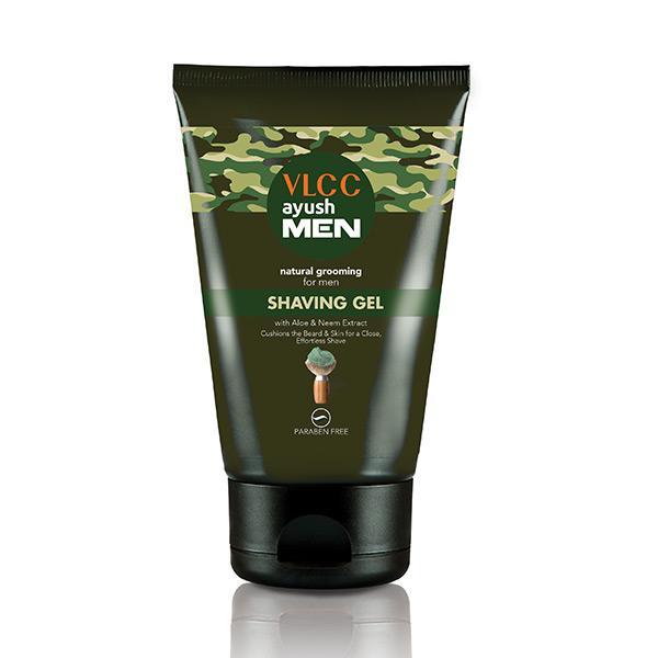 VLCC Ayush Men Shaving Gel 60 gm - Shaving Gels