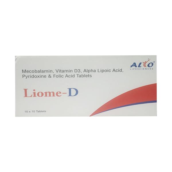 LIOME D Tablet 10's - Supplements-Vam