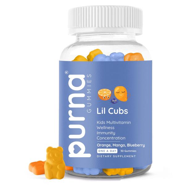 Netmeds | Purna Gummies Kids Multivitamin Gummies for Growth, Immunity and Health 30's