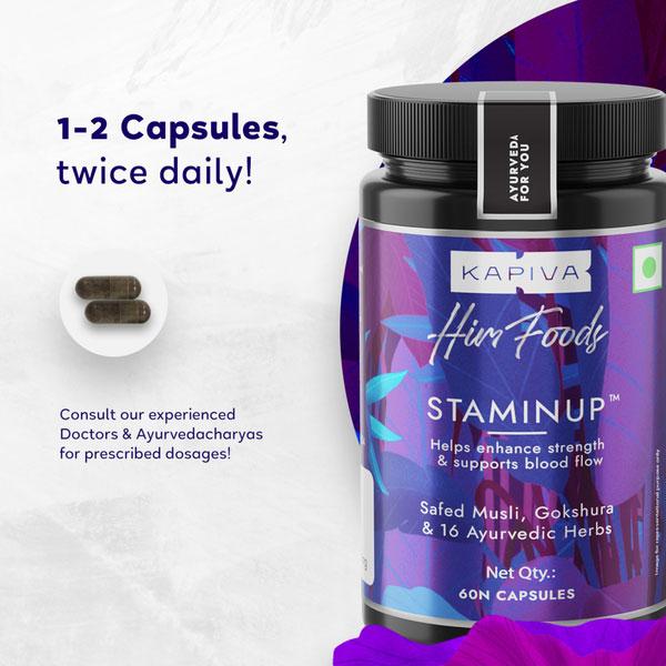 Kapiva Himfoods Staminup Capsule 60 gm - Sexual Healthcare