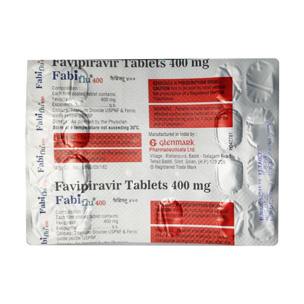 FABIFLU 400 Tablet 17's - Viral infections-Ant