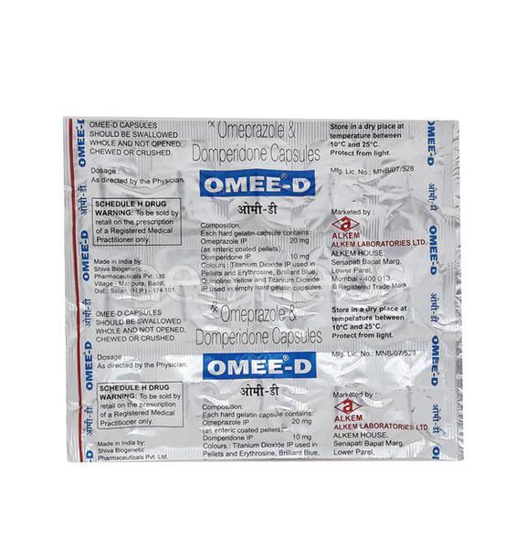 Omee D Capsule 15'S - Ulcer/Reflux/Flatulence-Aaa