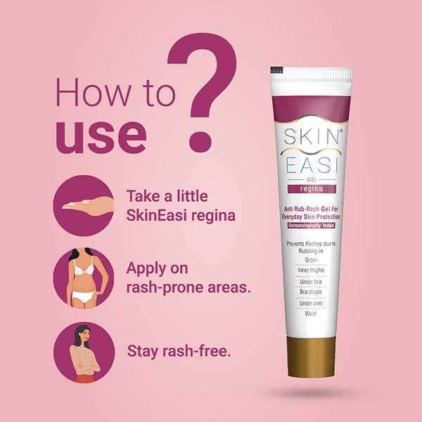 SkinEasi Regina Anti Rub Rash Gel 20 gm - Lotions & Creams