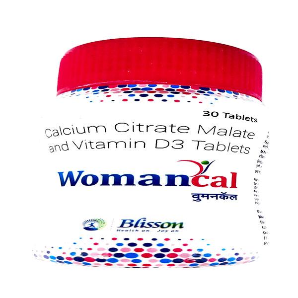 WOMANCAL Tablet 30's - Supplements-Cal