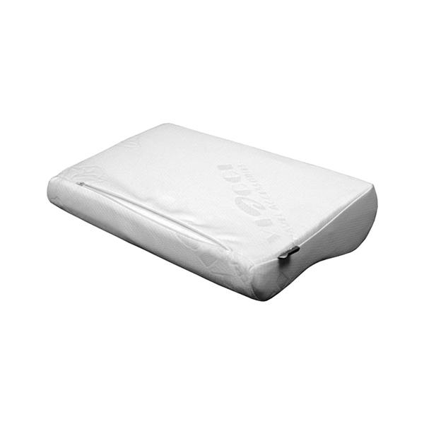 VIAGGI Cervical Contoured Therapeutic Support Memory Foam Sleeping Pillow - White - Pads And Pillows