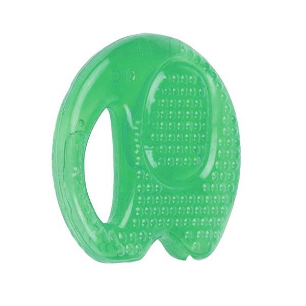 Farlin Elephant Cooling Gum Soother - Green 1's - Baby Oral Care