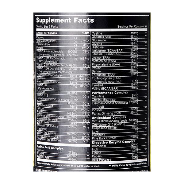 Universal Nutrition Animal Pak 44's - General Health