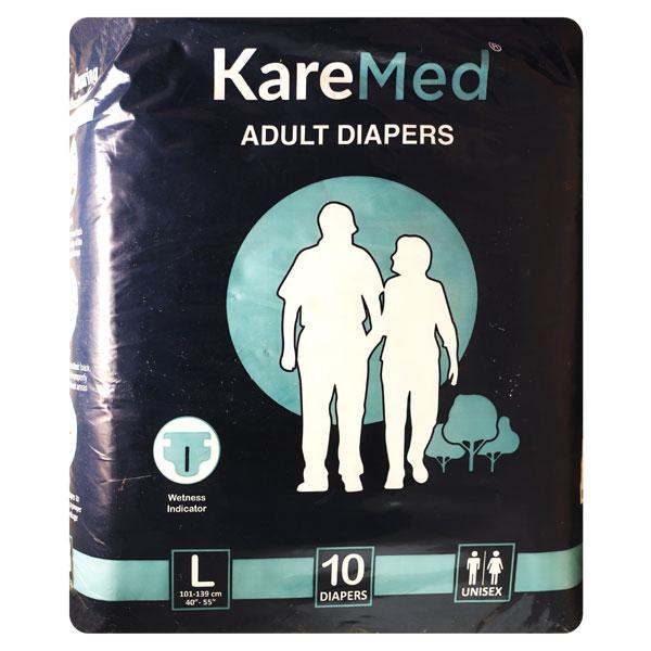 Netmeds | Kare Med Adult Diapers (L) 10's