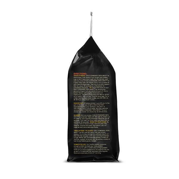Optimum Nutrition (ON) 100% Whey Gold Standard Powder - Double Rich Chocolate 10 lb - Whey Proteins
