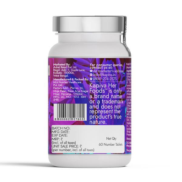 Kapiva Her Foods PCOS Care Tablet 60's - Speciality Medicines