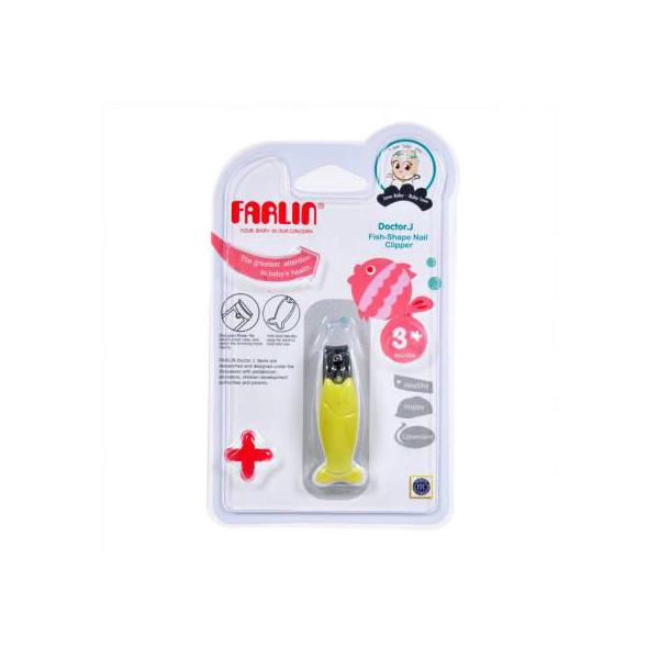 Netmeds | Farlin Fish Shape Nail Clipper - Green 1's