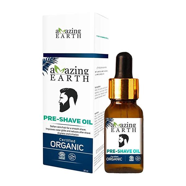 Netmeds | Amazing Earth Pre Shave Oil 30 ml