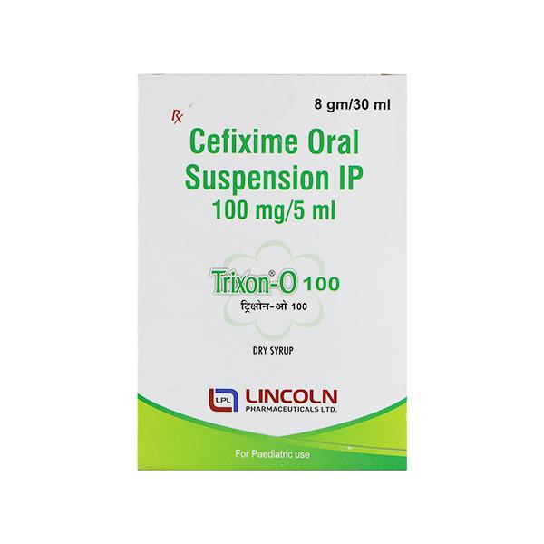 Trixon O 100mg Syrup 30ml - Bacterial Infections-Cep