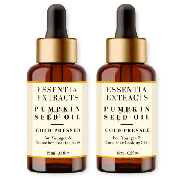 Essentia Extracts Cold Pressed Oil - Pumpkin Seed (Pack of 2 x 15 ml) 1's - Massage Oils