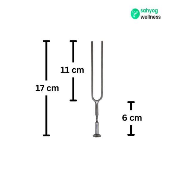 Sahyog Wellness 256 Hz Tuning Fork (17 cm) 1's - Device - S