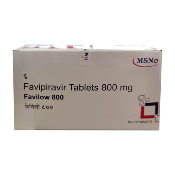 FAVILOW 800 Tablet 10's - Viral infections-Ant