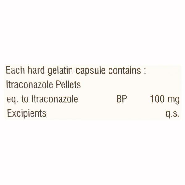 GLOWID 100 Capsule 7's - Fungal Infections-Anf