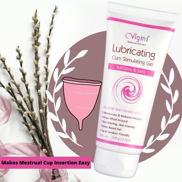 Vigini Lubricating Cum Stimulation Gel 100 gm - Intimate Cream/Gel