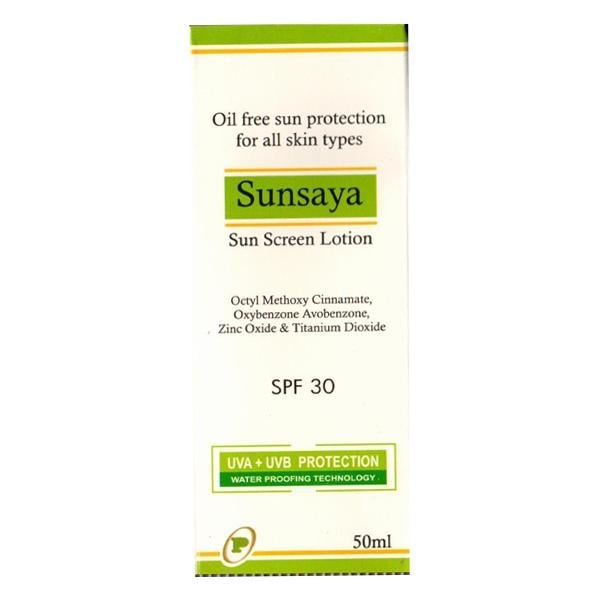 SUNSAYA SPF 30 Sun Screen Lotion 50ml - Sunscreen Preparations-Emo