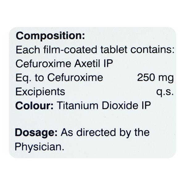 CEFAPRIME 250 Tablet 4's - Bacterial Infections-Cep