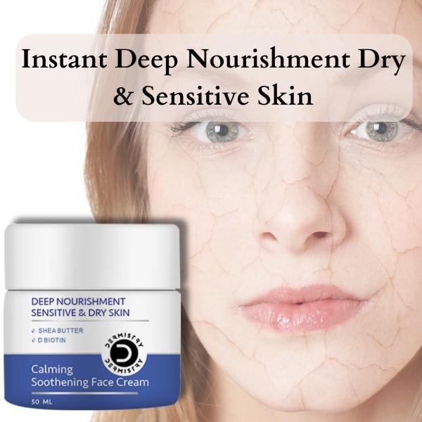 Dermistry Sensitive & Dry Skin Face Cream 50 ml - Face Creams