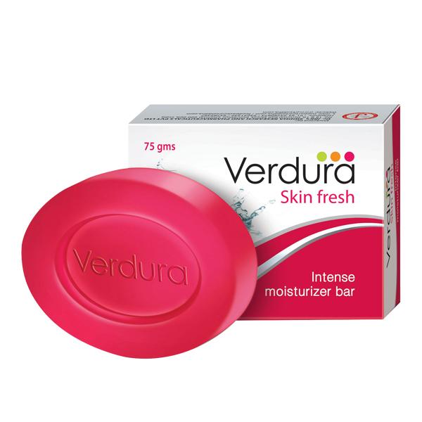 Netmeds | Dr. JRK's Verdura Skin Fresh Intense Moisturizer Bar 75 gm