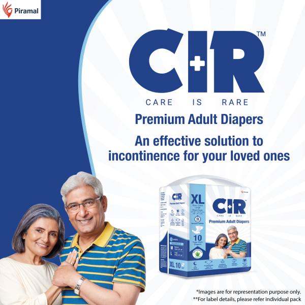 CIR Premium Adult Diapers - Tape (XL) 10's - Adult Diapers & Pads