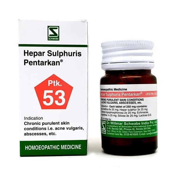 Netmeds | Dr. Willmar Schwabe Hepar Sulphuris Pen 1X Tablet 20 gm