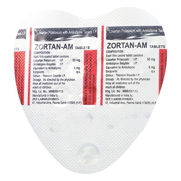 ZORTAN AM Tablet 15's - Hypertension-Ana