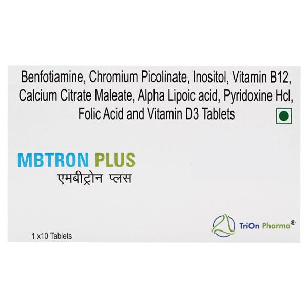 MBTRON PLUS Tablet 10's - Supplements-Vam