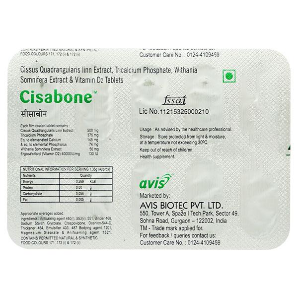 CISABONE Tablet 10's - Supplements-Sup