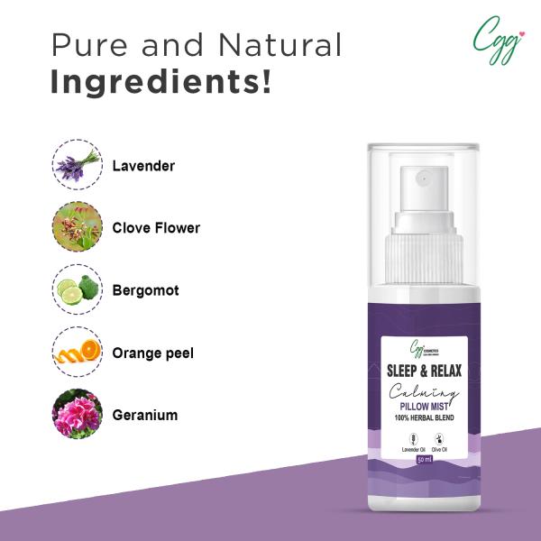 CGG Cosmetics Sleep & Relax Calming Pillow Mist 50 ml - Face Mists