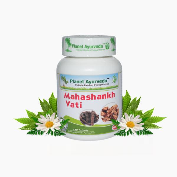 Planet Ayurveda Mahashankh Vati Tablets 120's - Speciality Medicines