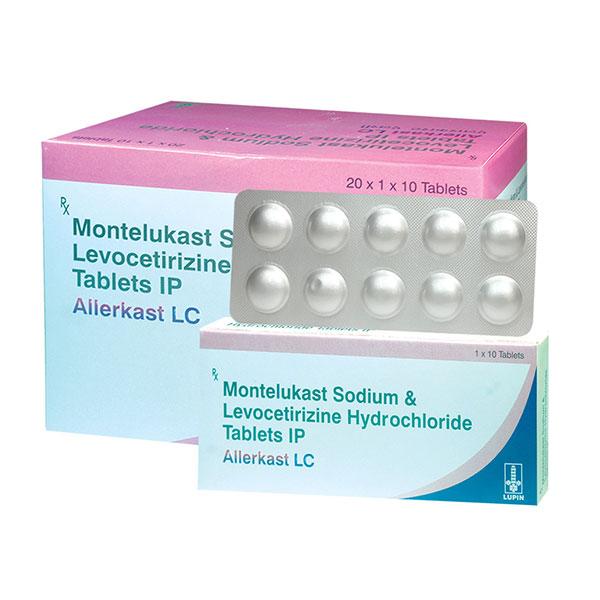 Allerkast LC 10/5mg Tablet 10'S - Allergies-Ant