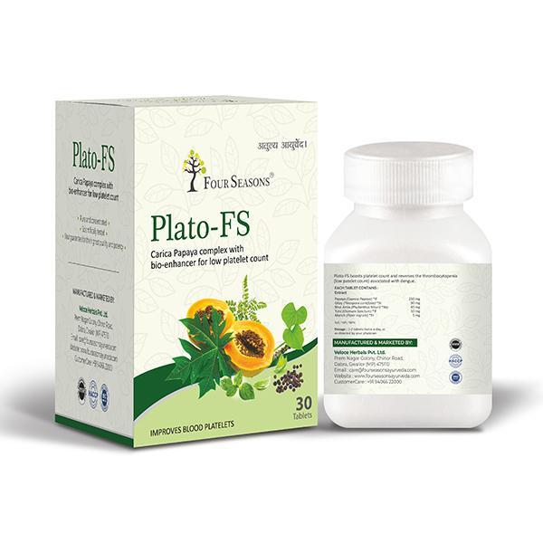 Four Seasons Plato-FS Tablet 60's - Speciality Medicines