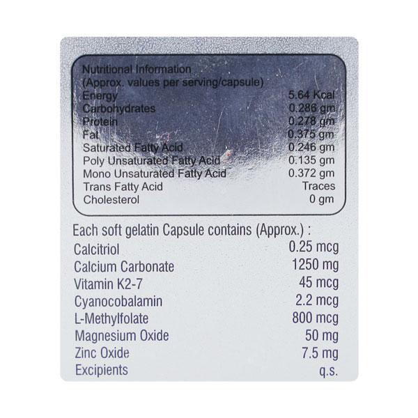 NESCAL K2 Soft Gelatin Capsule 10's - Supplements-Vam