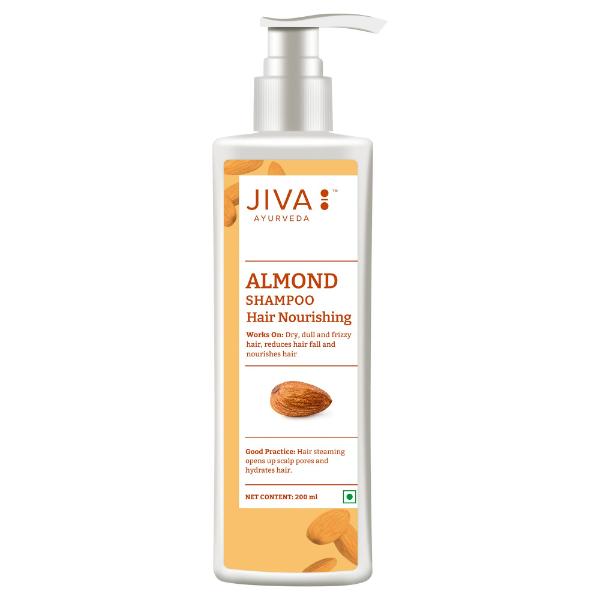 Netmeds | Jiva Ayurveda Hair Shampoo - Almond 200 ml