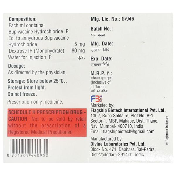 ZUPIVAC H Injection 4ml - Anaesthesia - Local-Ana