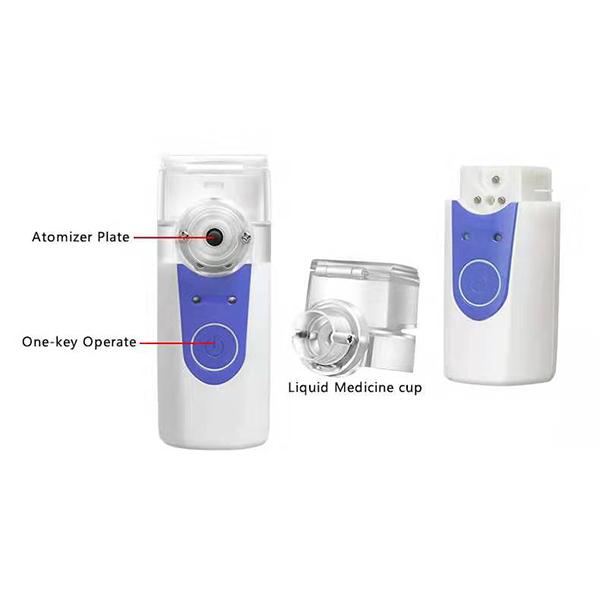 Sahyog Wellness Portable Ultrasonic Mesh Nebulizer Machine with Nebulizer Kit (With Children and Adult Mask) - Nebulizers / Vaporizer