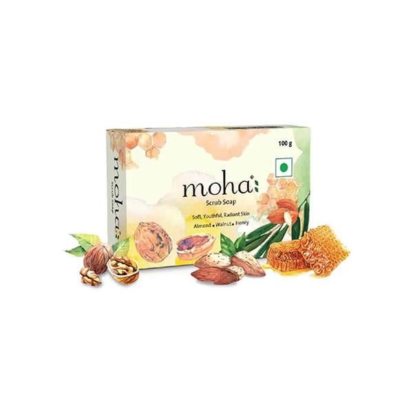 Moha Scrub Soap 100 gm - Soaps
